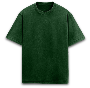 W.I.F.I (Wear it Feel it) Unisex Oversized Acid Washed Plain premium Cotton Multiple Unique Color (Black, Maroon, Navy Blue, Bottle Green, Olive Green) T-Shirt