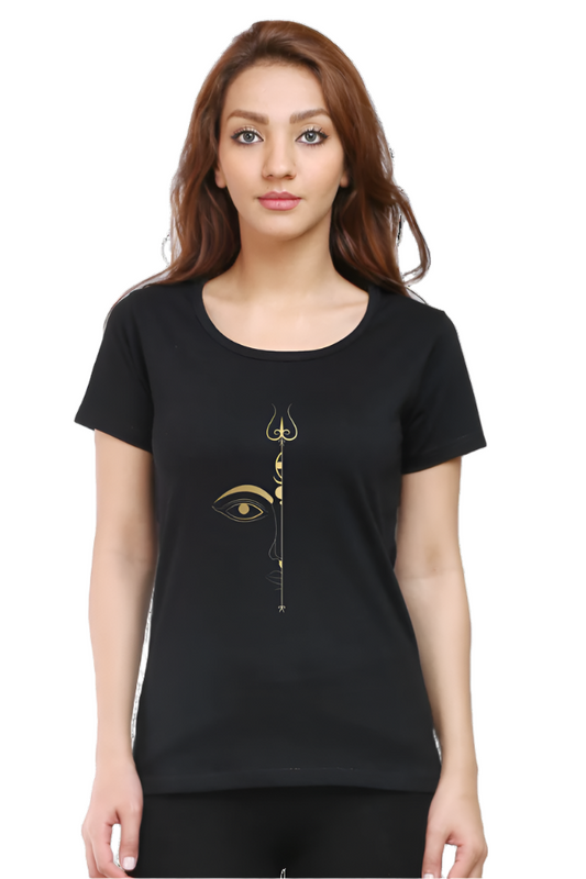 wifi wear it feel it black front closeup navratri durga trishula