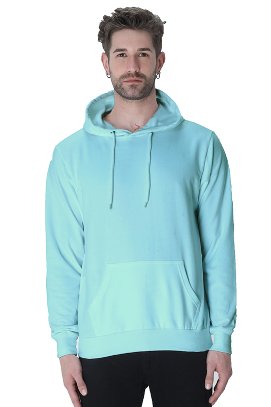 wifi wear it feel it plane hooded sweatshirt mint closeup